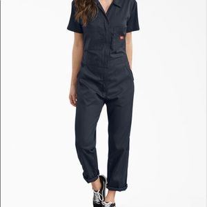 Dickies Short Sleeve Coverall-Dark Navy